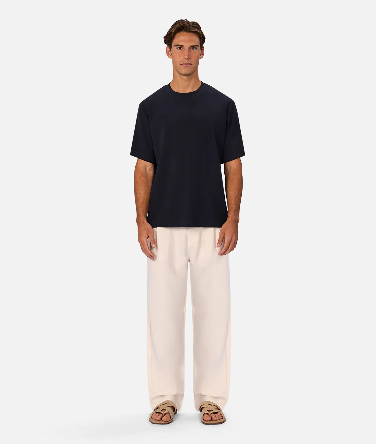 The Lightweight Classic Lusso Pant - Cream - Image 5