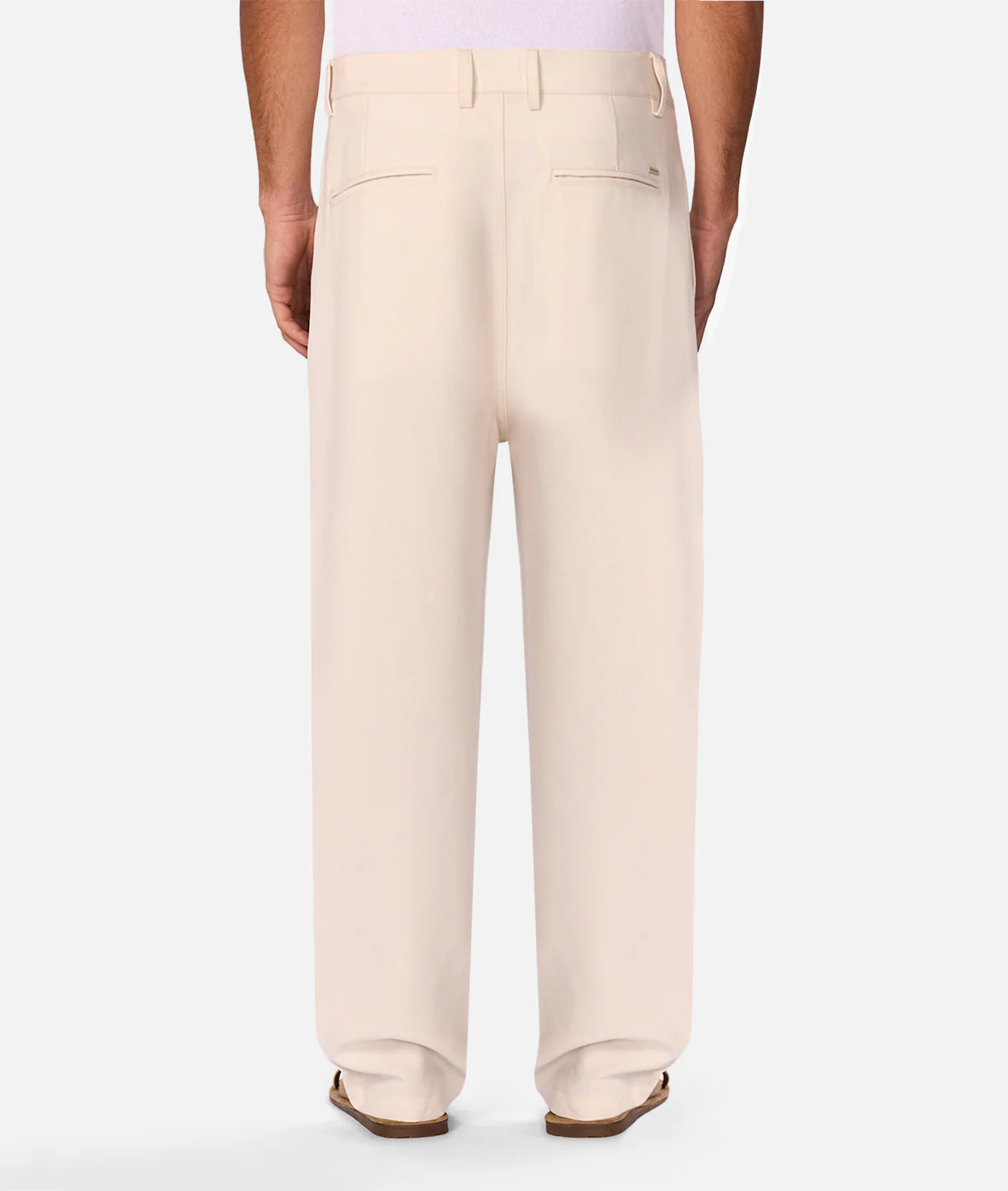 The Lightweight Classic Lusso Pant - Cream - Image 8
