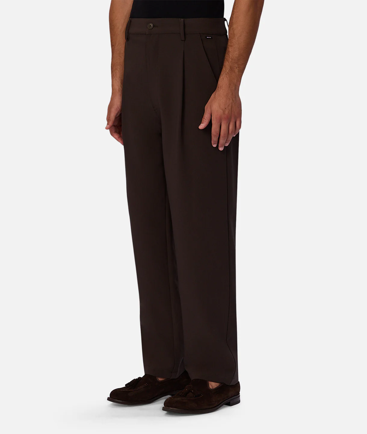 The Lightweight Classic Lusso Pant - Dark Aubergine - Image 3
