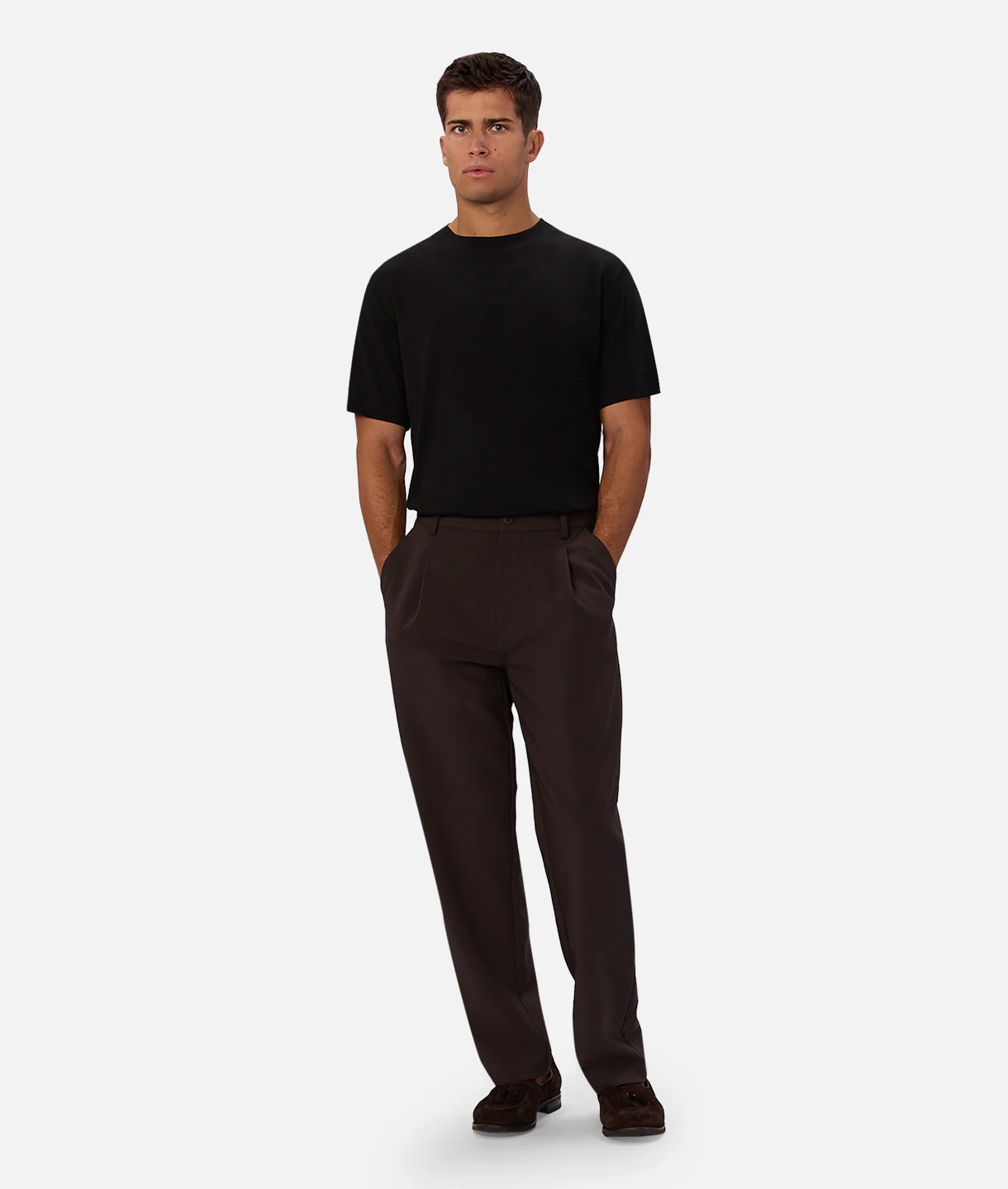 The Lightweight Classic Lusso Pant - Dark Aubergine - Image 8