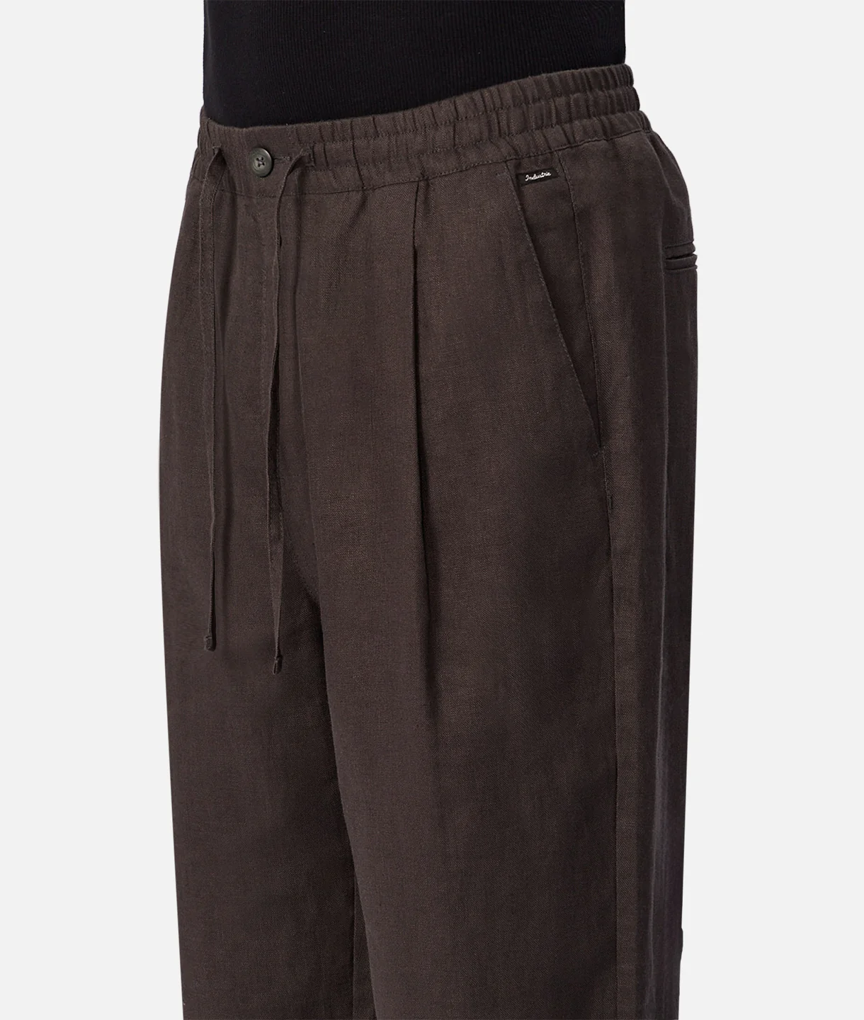 The Catania Linen Pant - Chestnut - Image 5