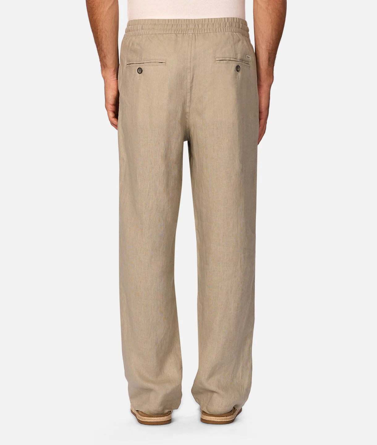The Catania Linen Pant - Shallot - Image 4