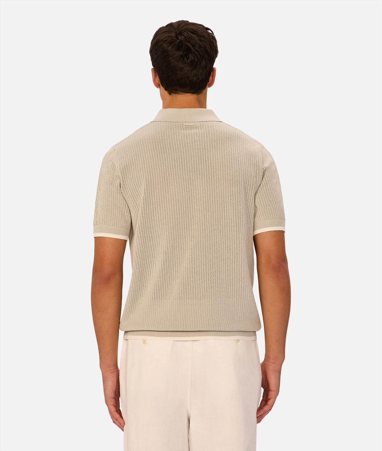 The Serrano Polo - Duck Egg/Chalk - Image 4