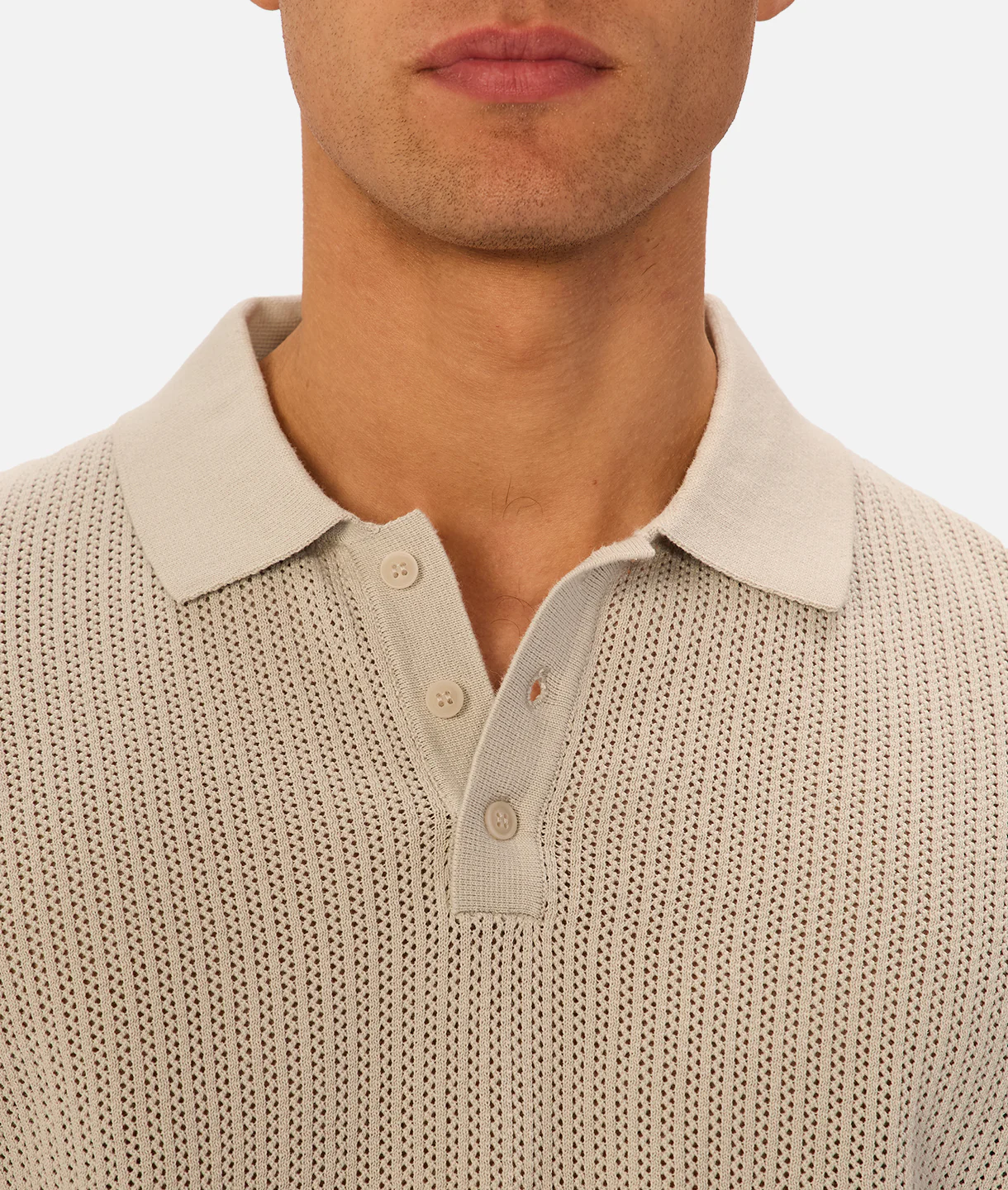 The Serrano Polo - Duck Egg/Chalk - Image 7