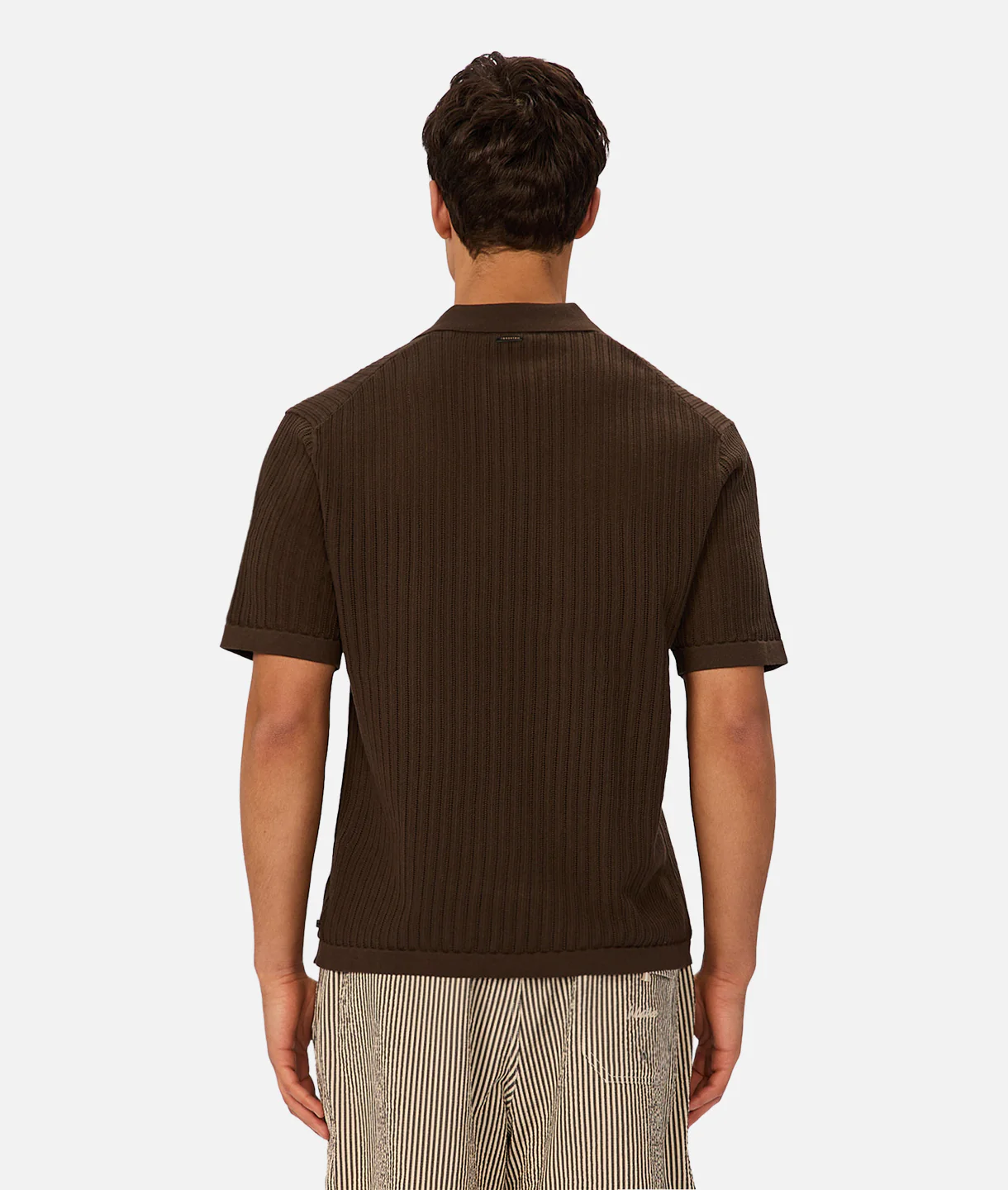 The Poolside Polo - Dark Teak - Image 4