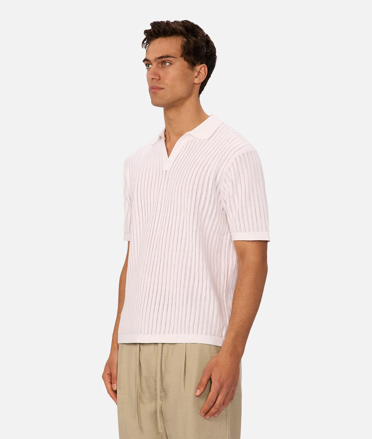 The Poolside Polo - Winter White - Image 4