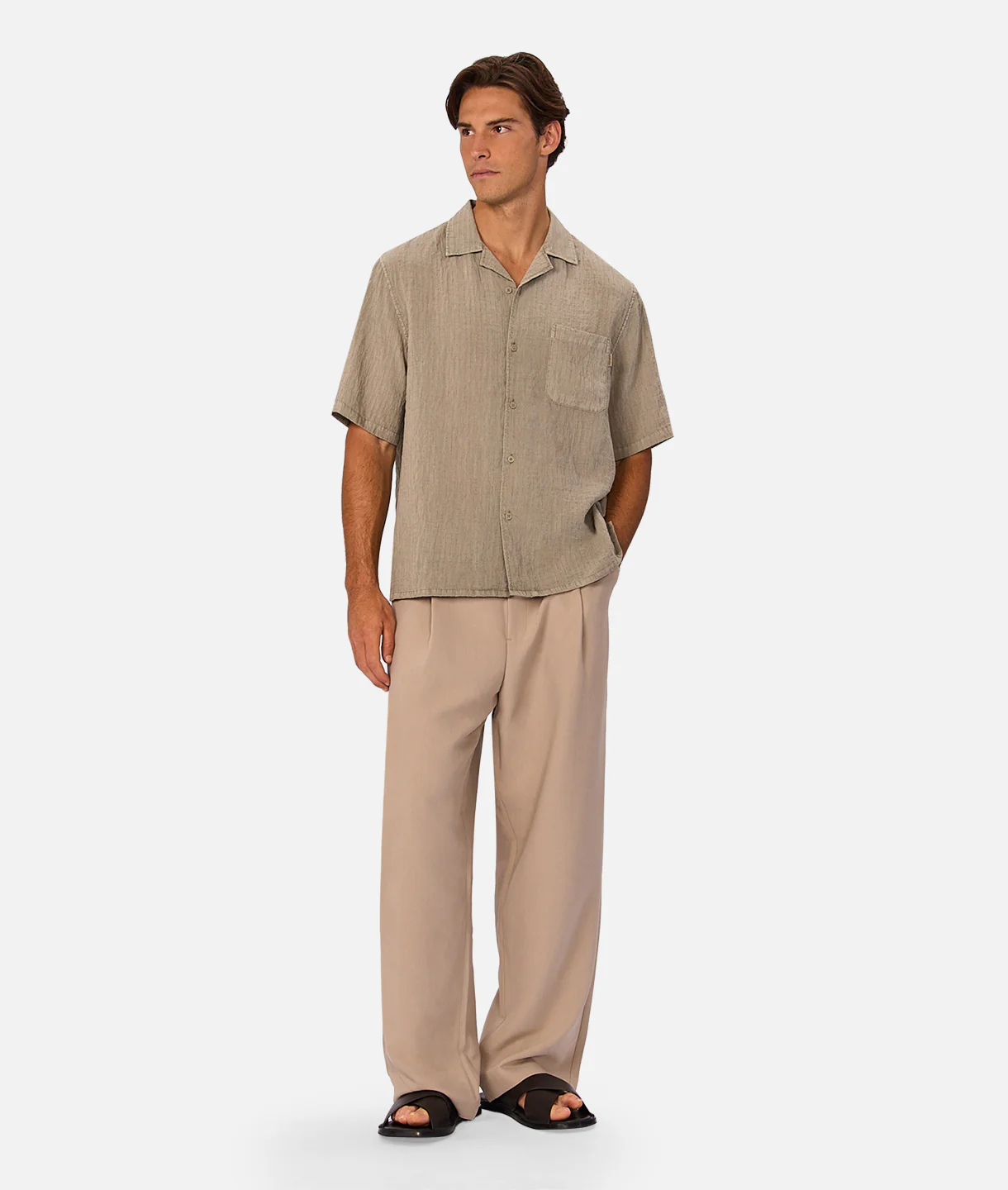 The Gordon Short Sleeve Shirt - Taragon - Image 2