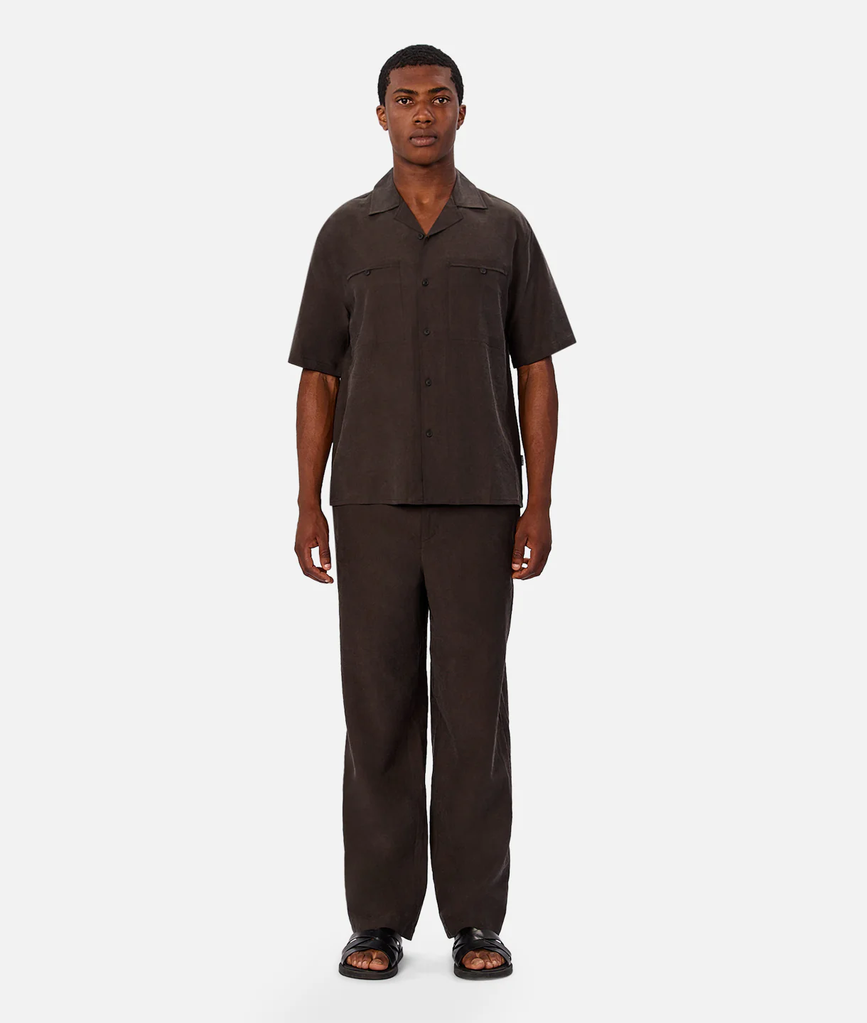 The Miami Short Sleeve Shirt - Americano - Image 5