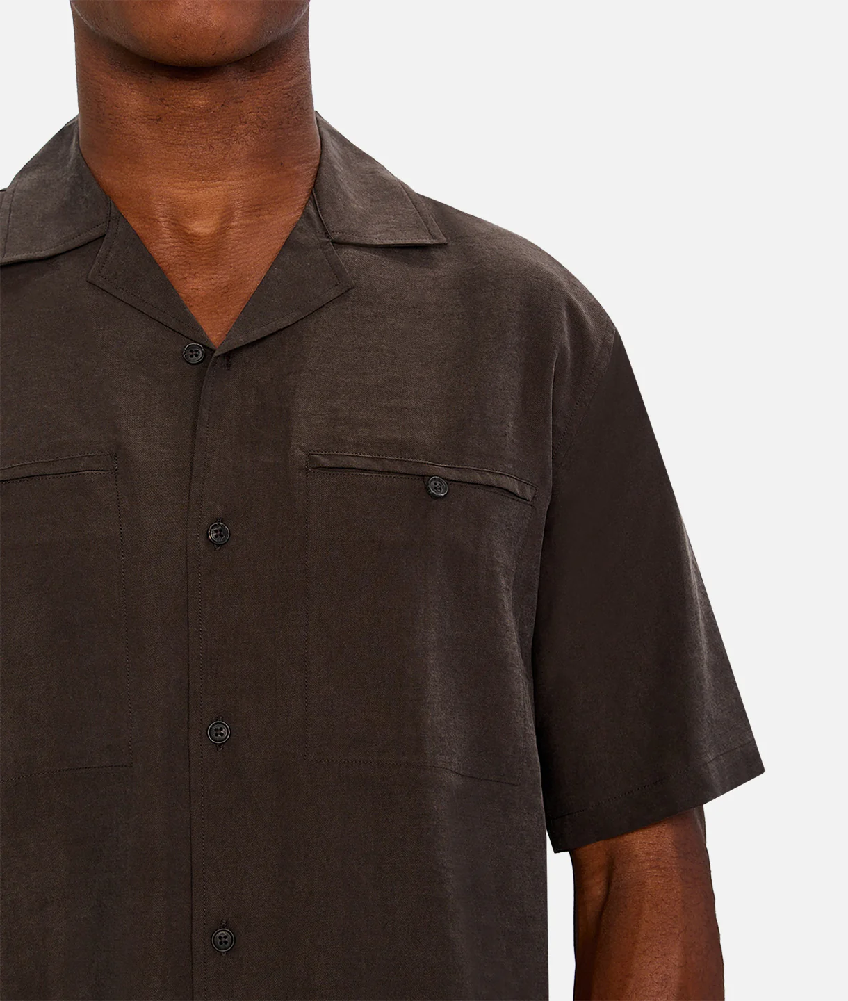 The Miami Short Sleeve Shirt - Americano - Image 6