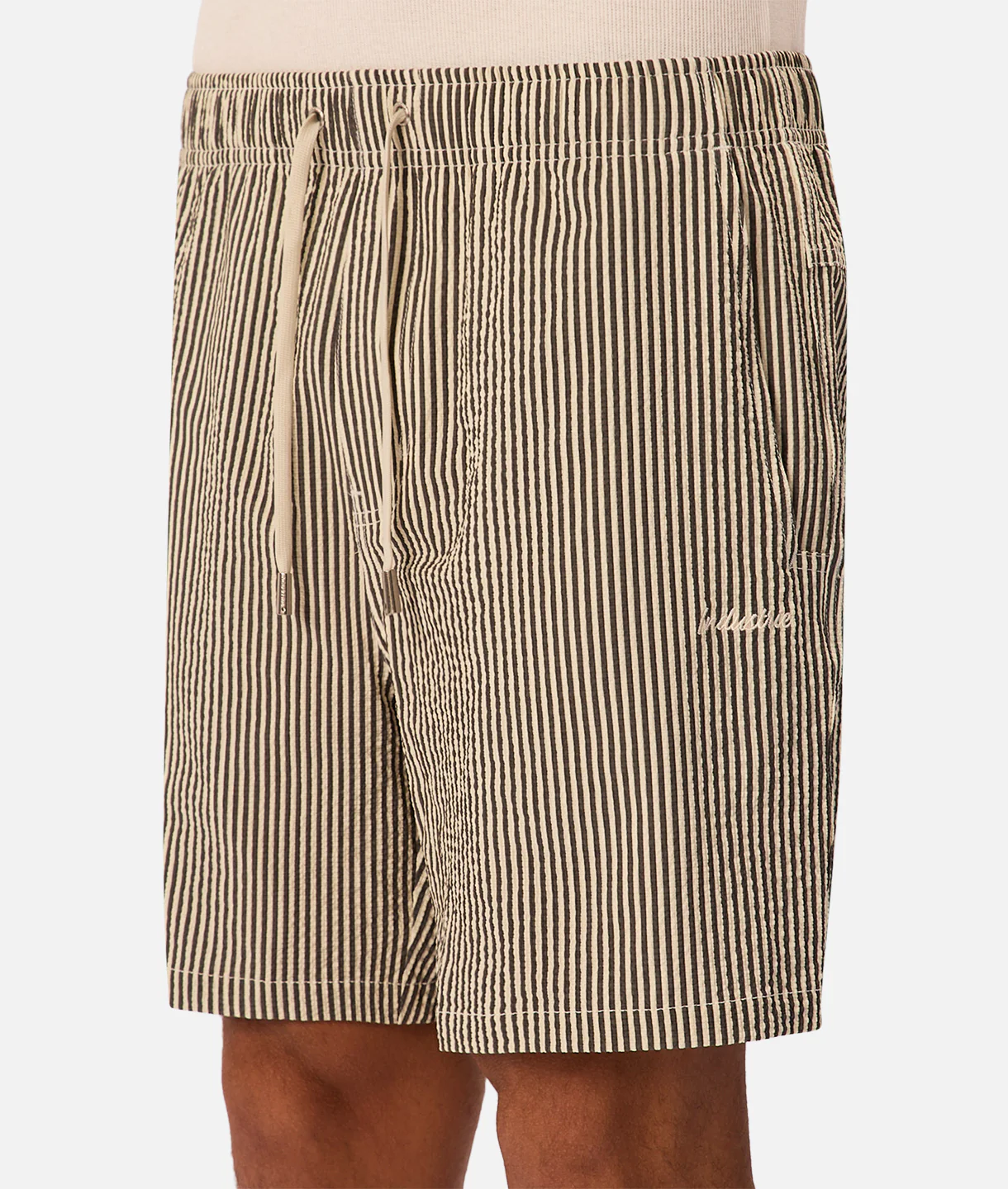 The Coressia Swim Trunk - Dark Sage / Vanilla - Image 6