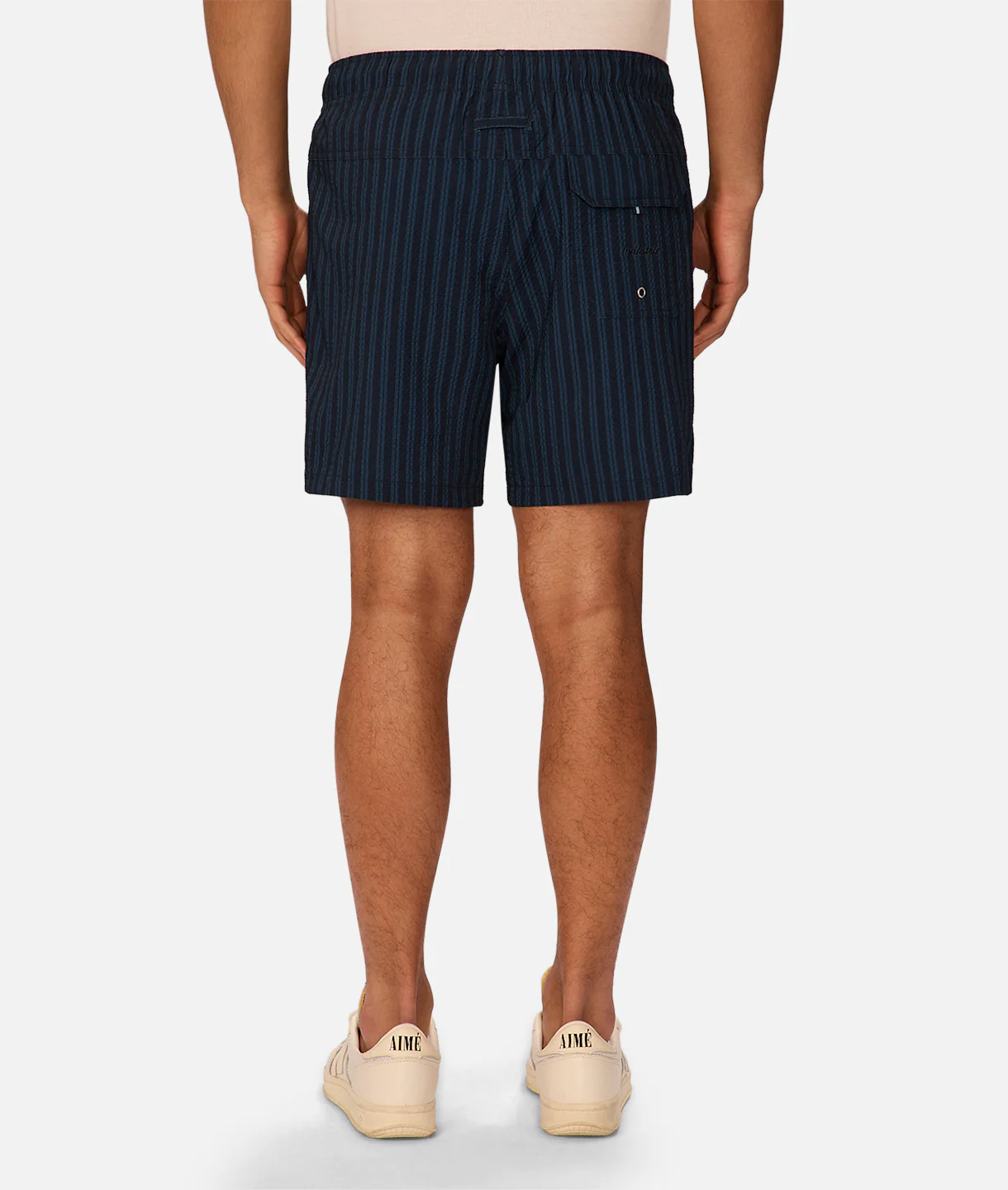 The Berkeley Swim Short - Mid Navy/Petrol - Image 4