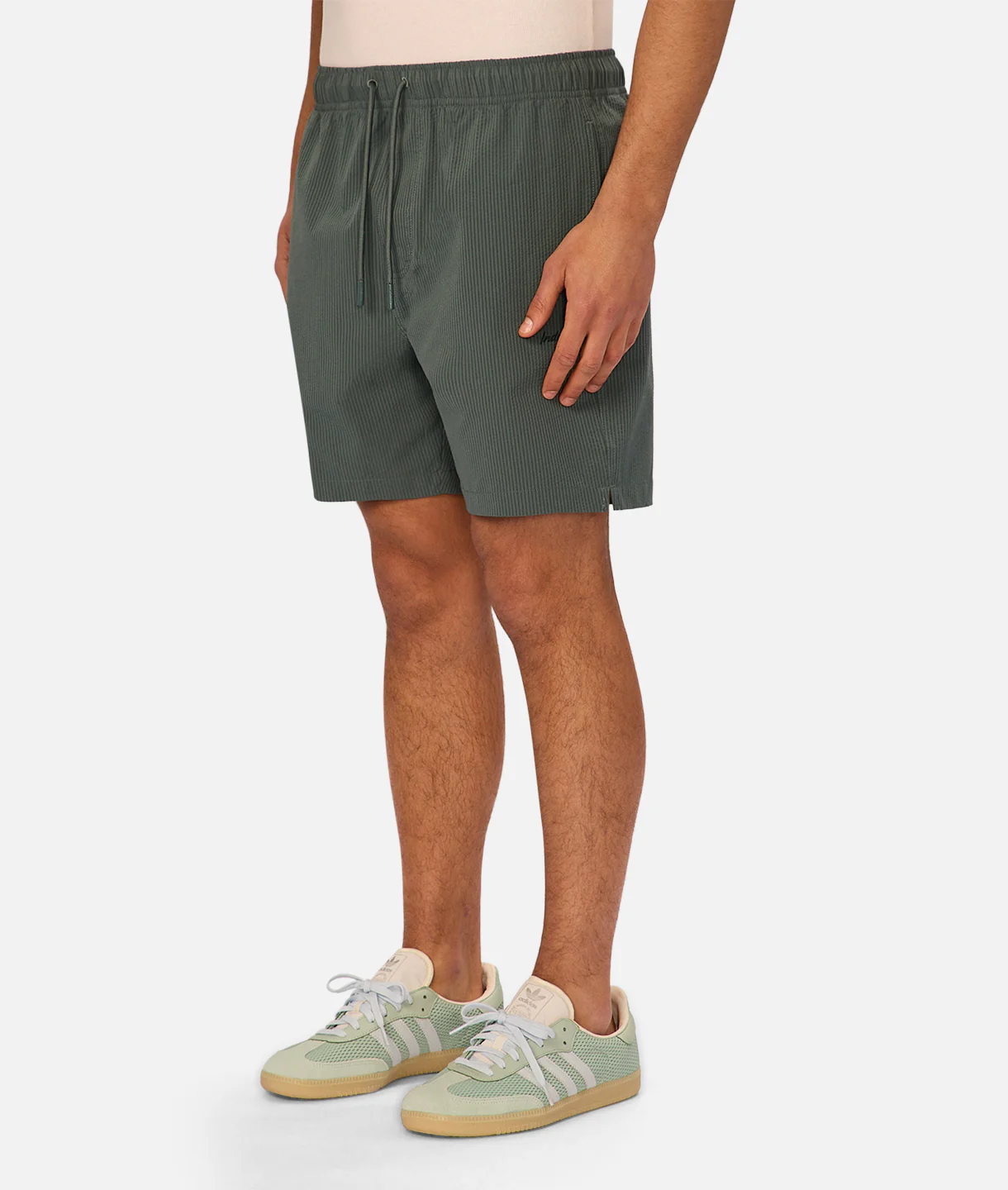 The New Seersucker Swim Short - Marine - Image 3