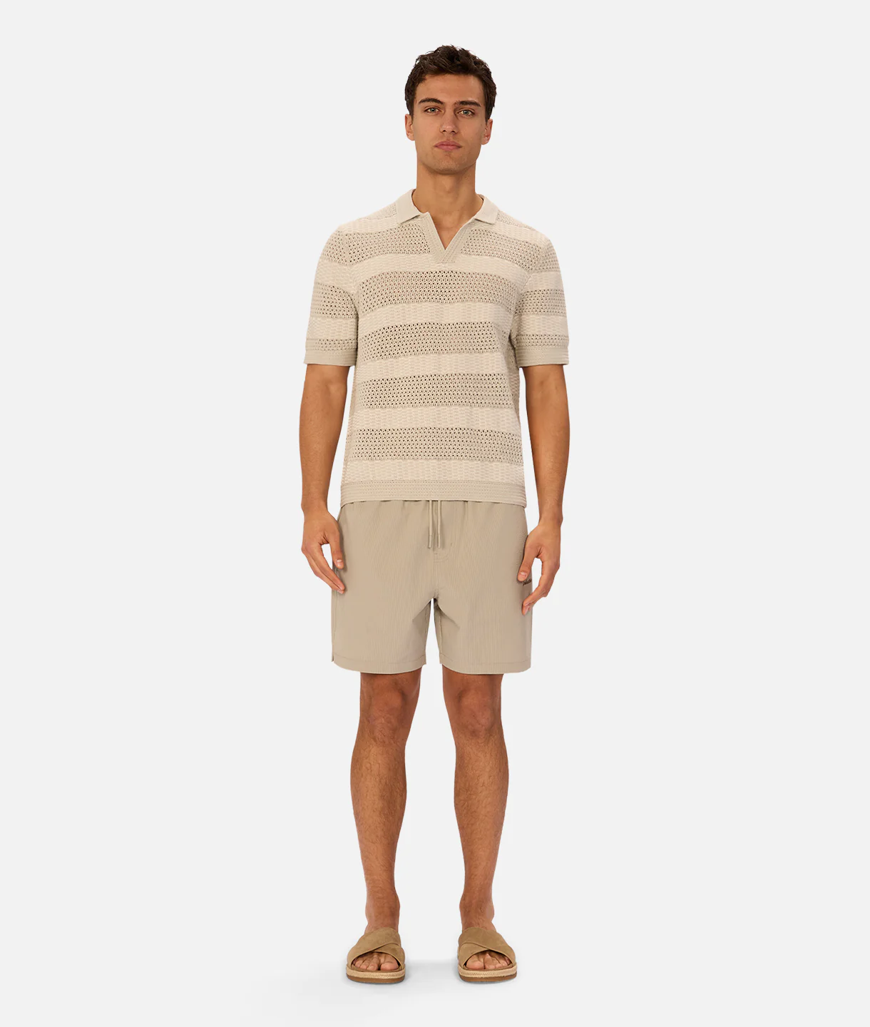 The New Seersucker Swim Short - Willow Green - Image 5