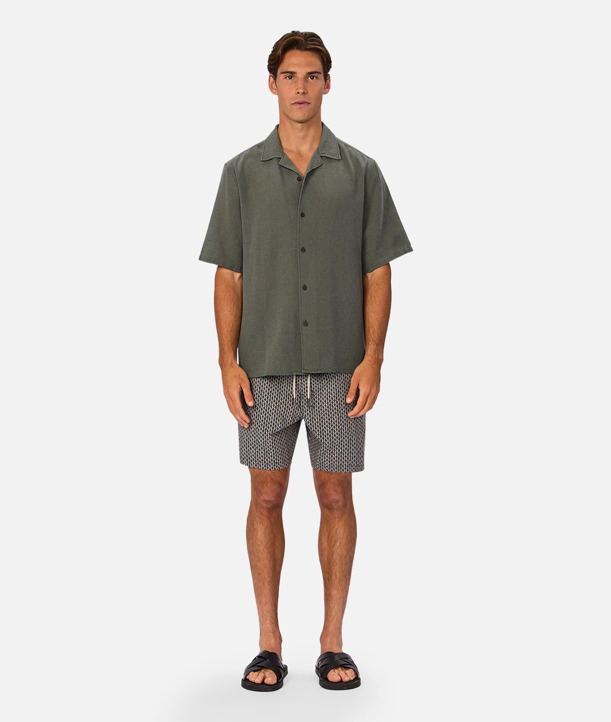 The Savanna Swim Short - Navy/Multi - Image 5