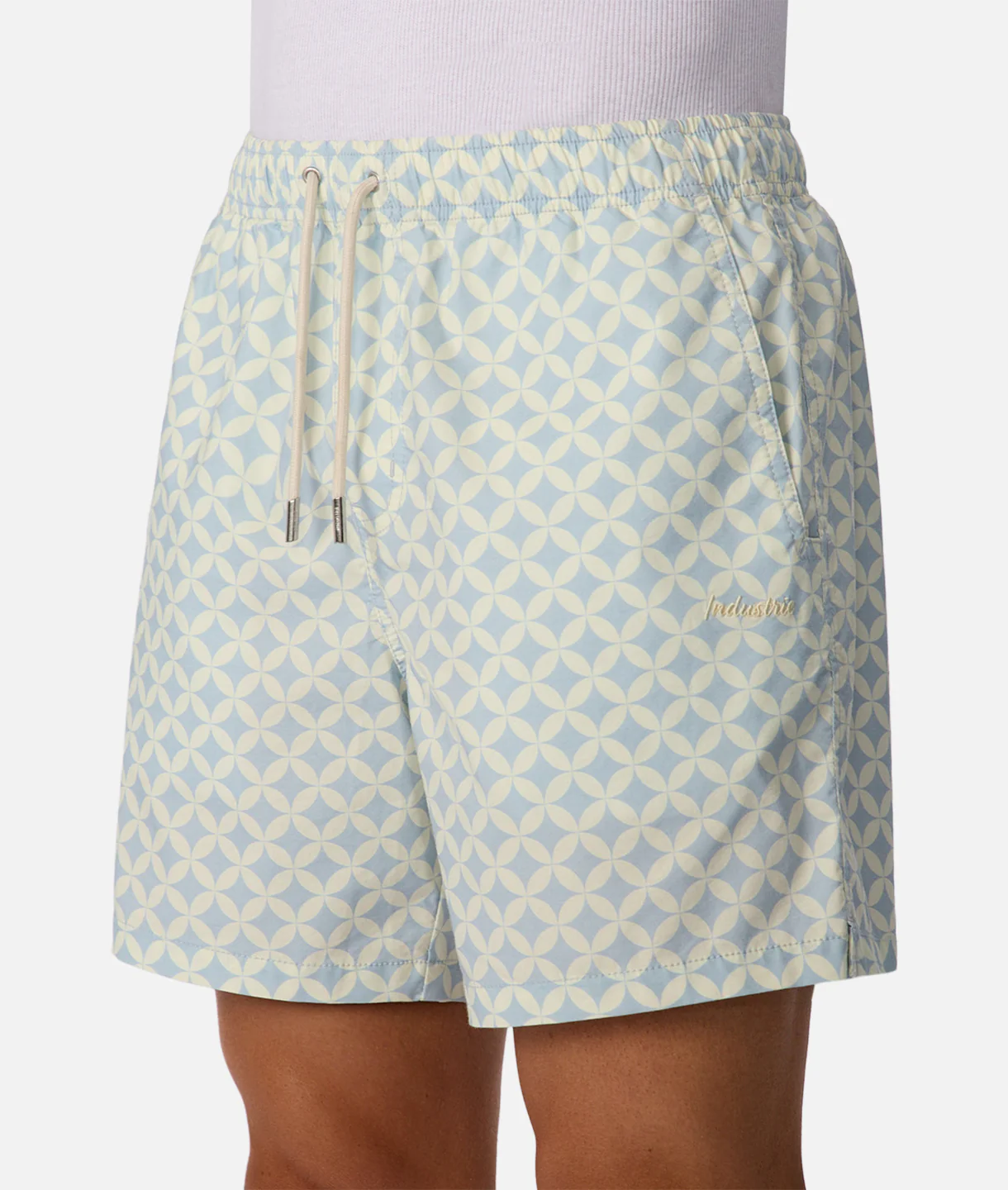 The Caletta Swim Short - Blue / Vanilla - Image 6