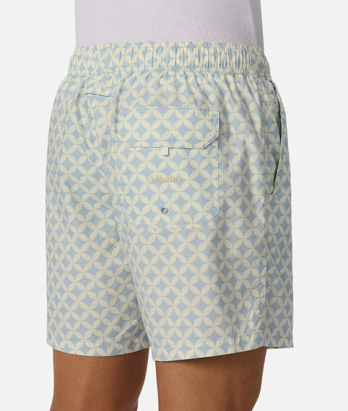 The Caletta Swim Short - Blue / Vanilla - Image 7