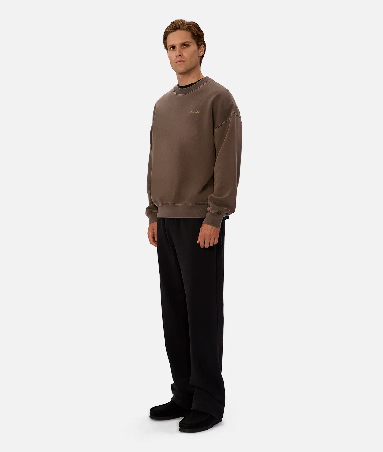 The New Del Sur Washed Sweatshirt - Mocha - Image 3