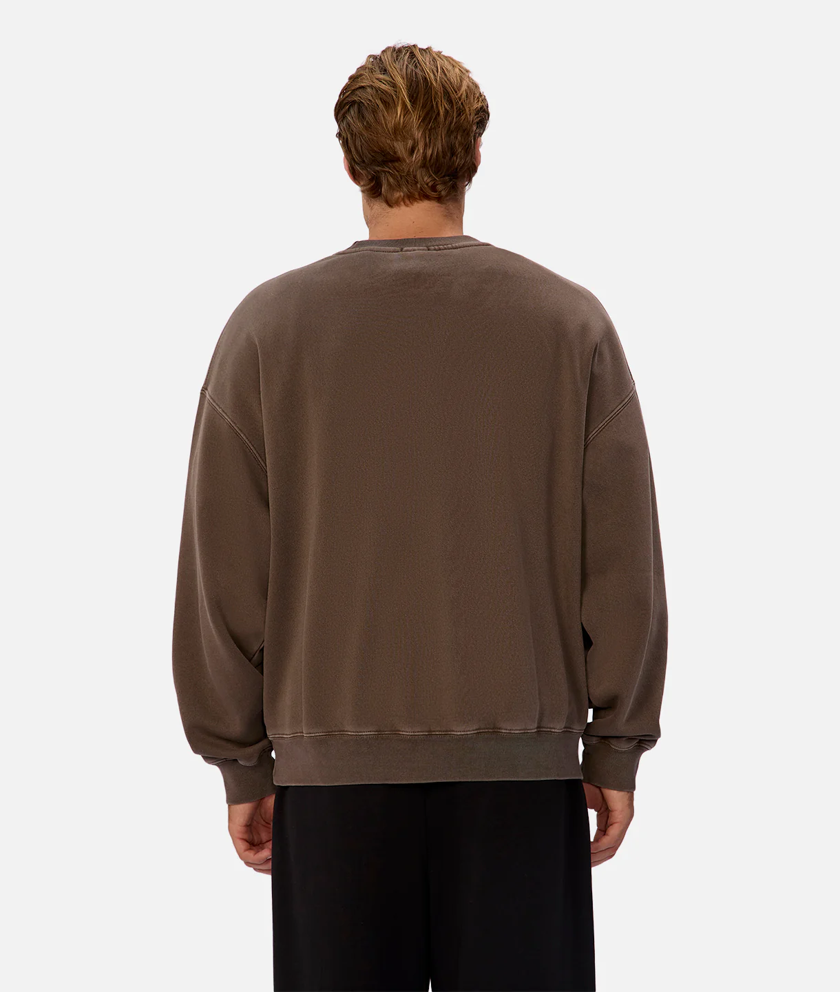 The New Del Sur Washed Sweatshirt - Mocha - Image 4