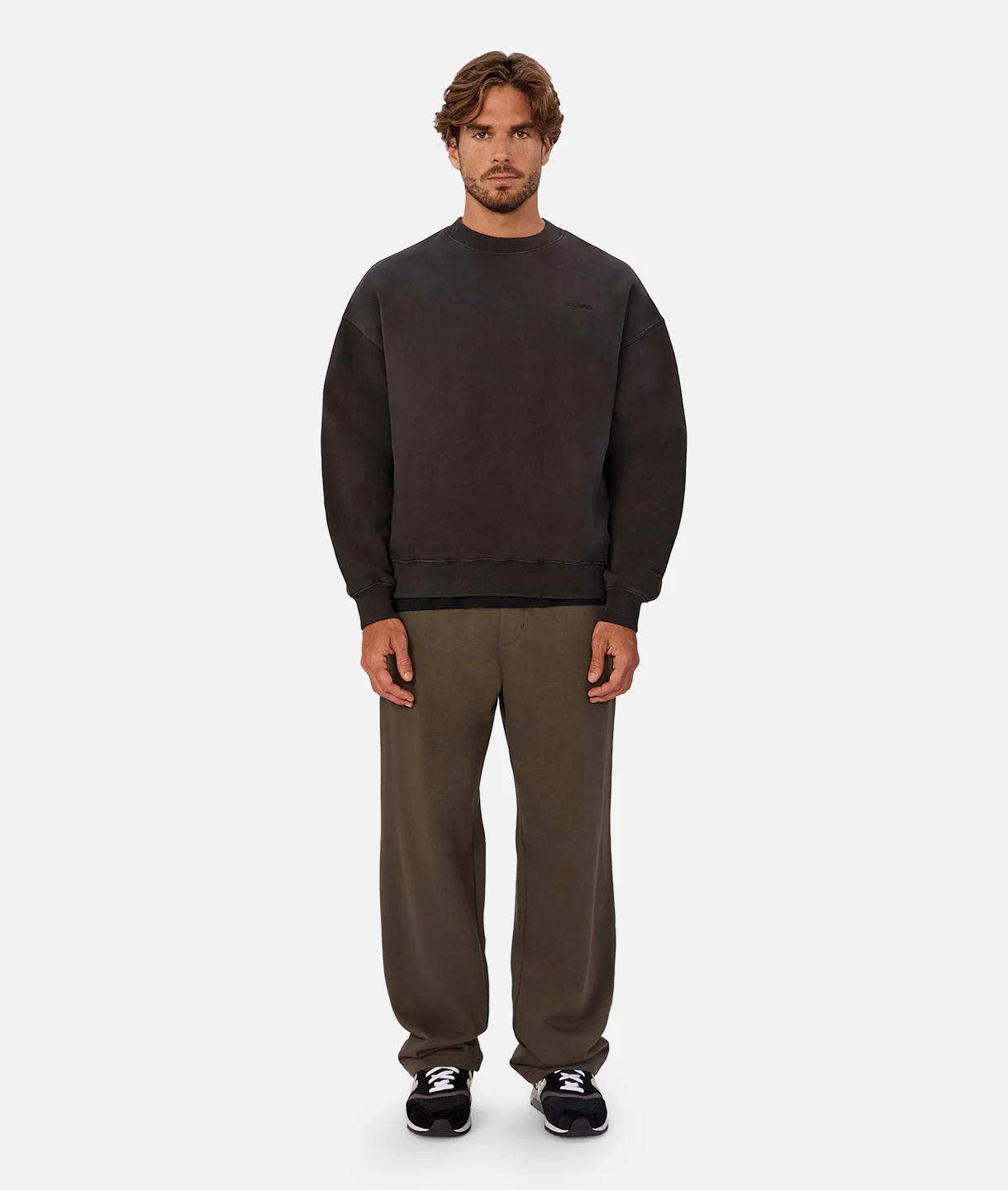 The New Del Sur Washed Sweatshirt - Washed Black - Image 5