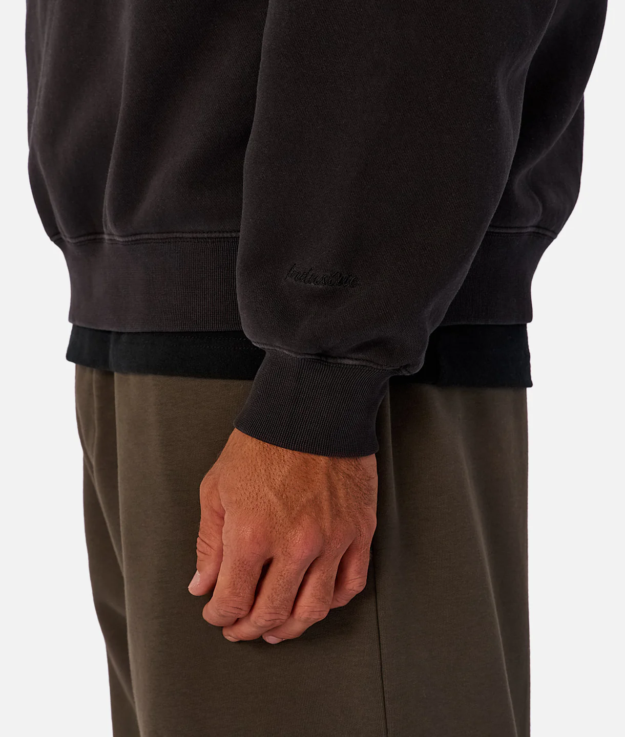 The New Del Sur Washed Sweatshirt - Washed Black - Image 7