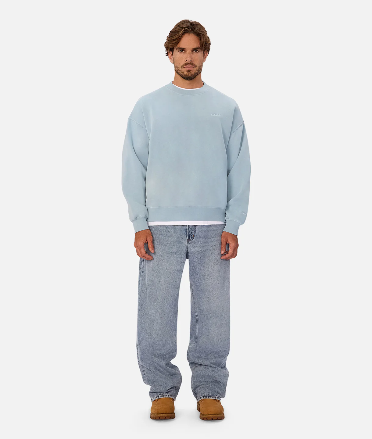 The New Del Sur Washed Sweatshirt - Water Blue - Image 6