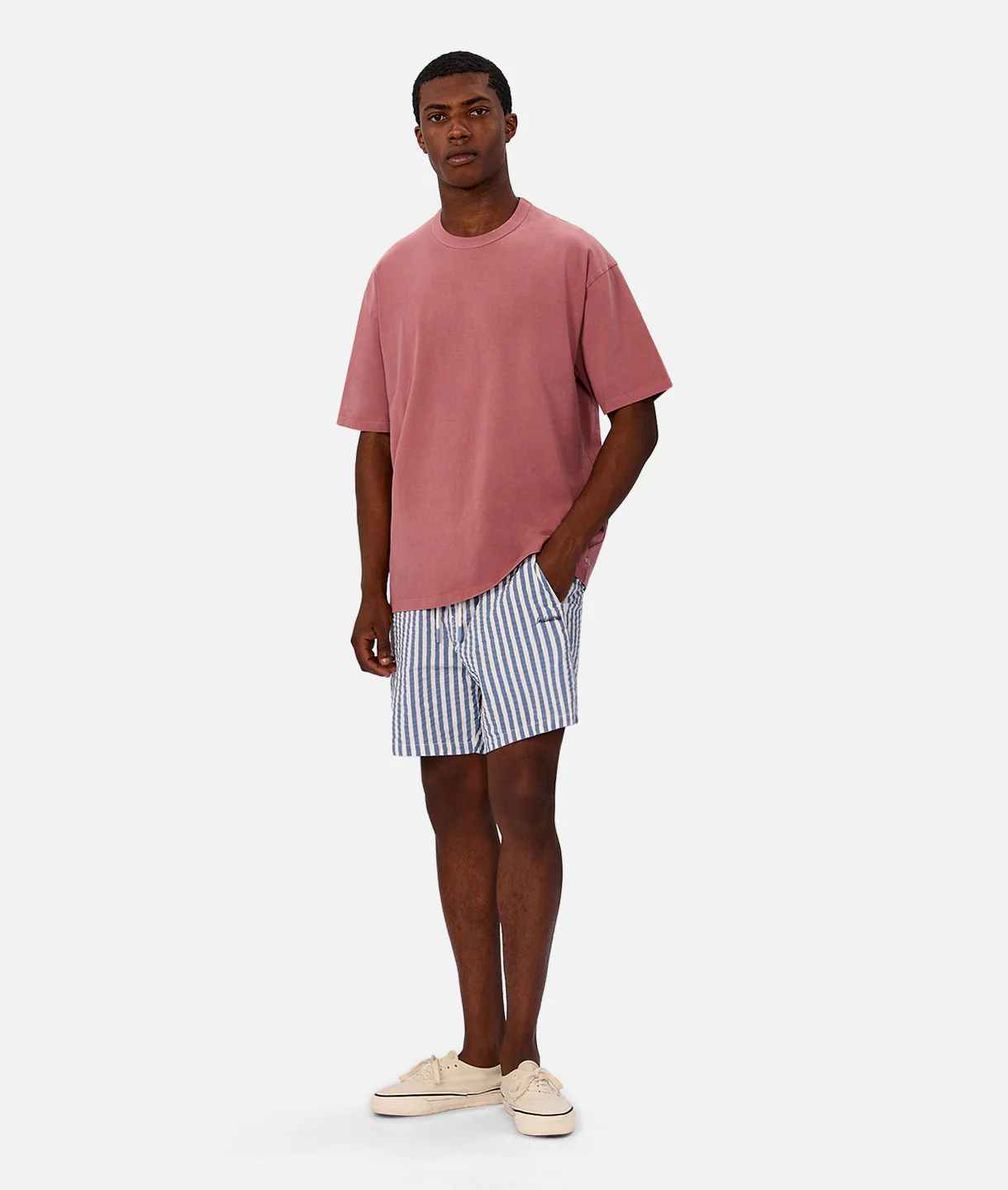 The Del Sur T-Shirt - Raspberry - Image 8