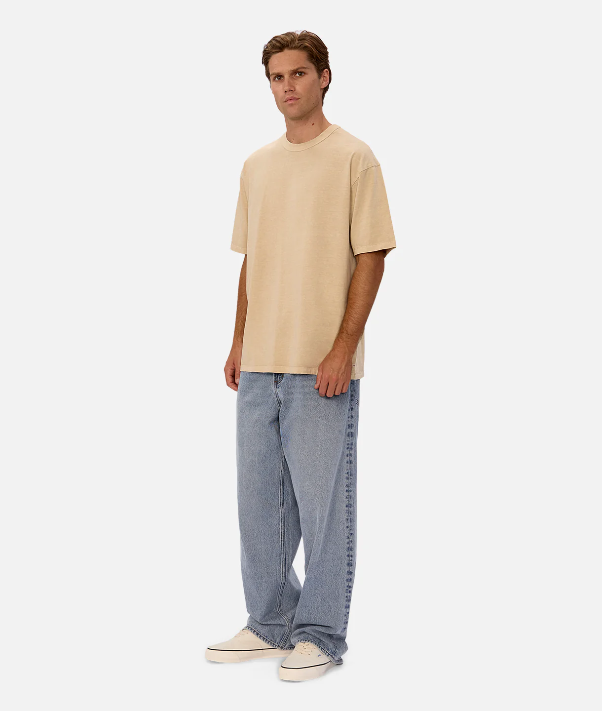 The Del Sur T-Shirt - Washed Camel - Image 3