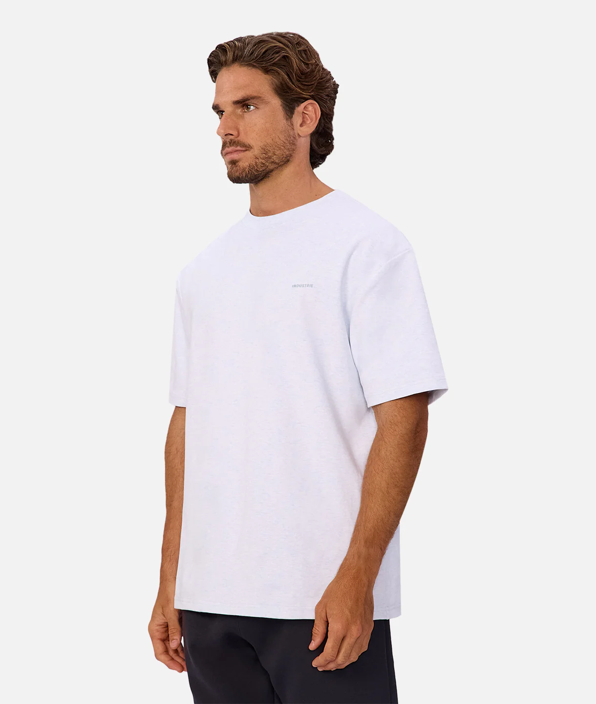 The Newport T-Shirt - Lt Blue Marle - Image 3
