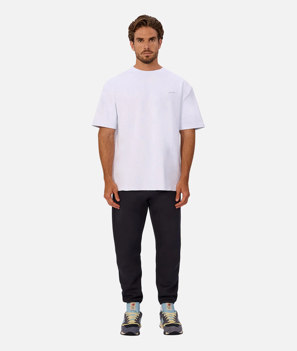 The Newport T-Shirt - Lt Blue Marle - Image 5