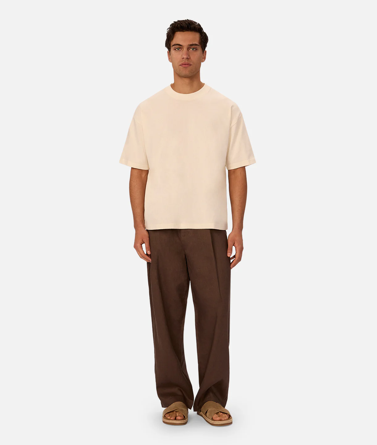 The Del Mar Boxy T-Shirt - Blonde - Image 8