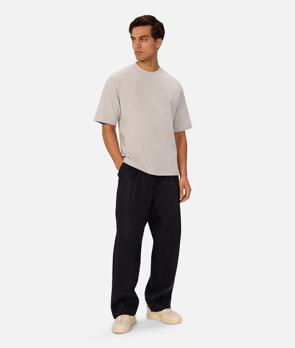 The Del Mar Boxy T-Shirt - Steel Blue - Image 8