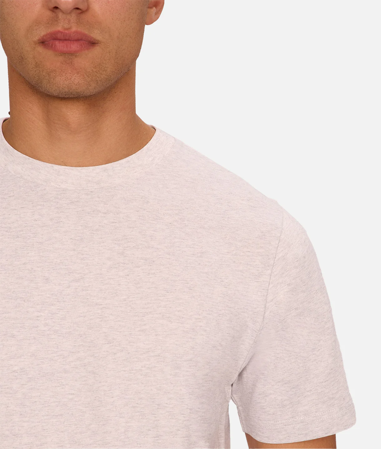 The Classic Crew T-Shirt - New Marle Grey - Image 6
