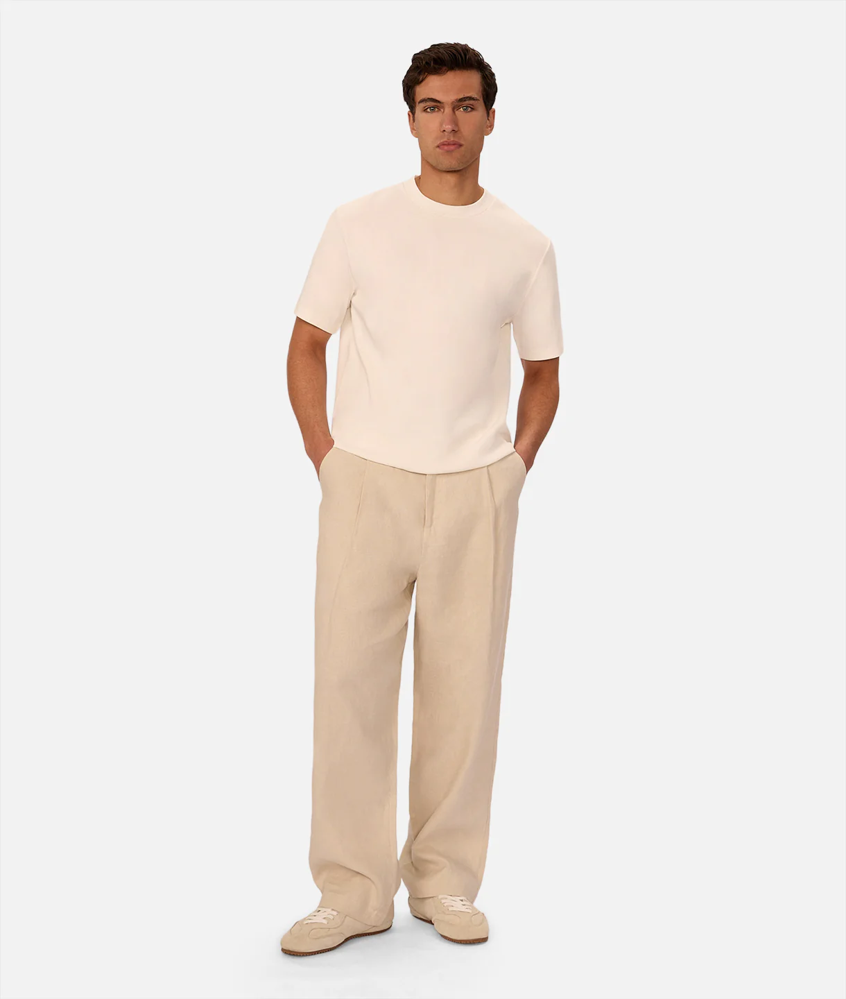 The Miles T-Shirt - Cream - Image 10
