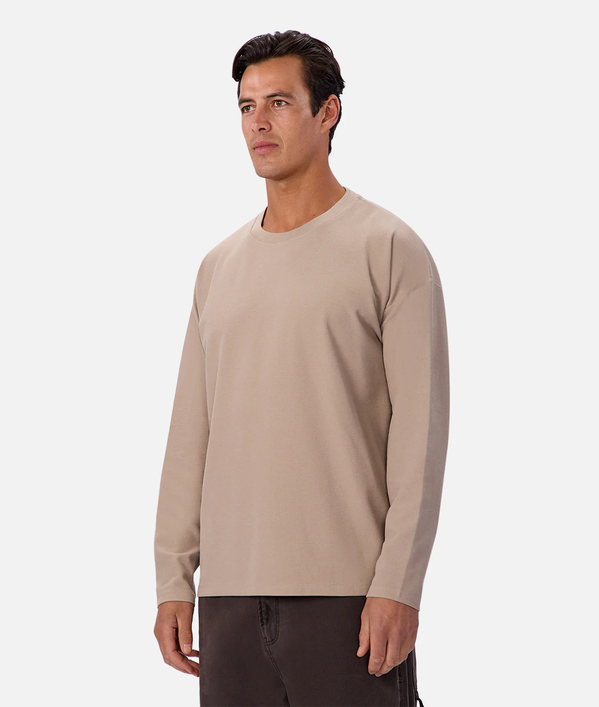 The Waffle Long Sleeve T-Shirt - Mojave - Image 3