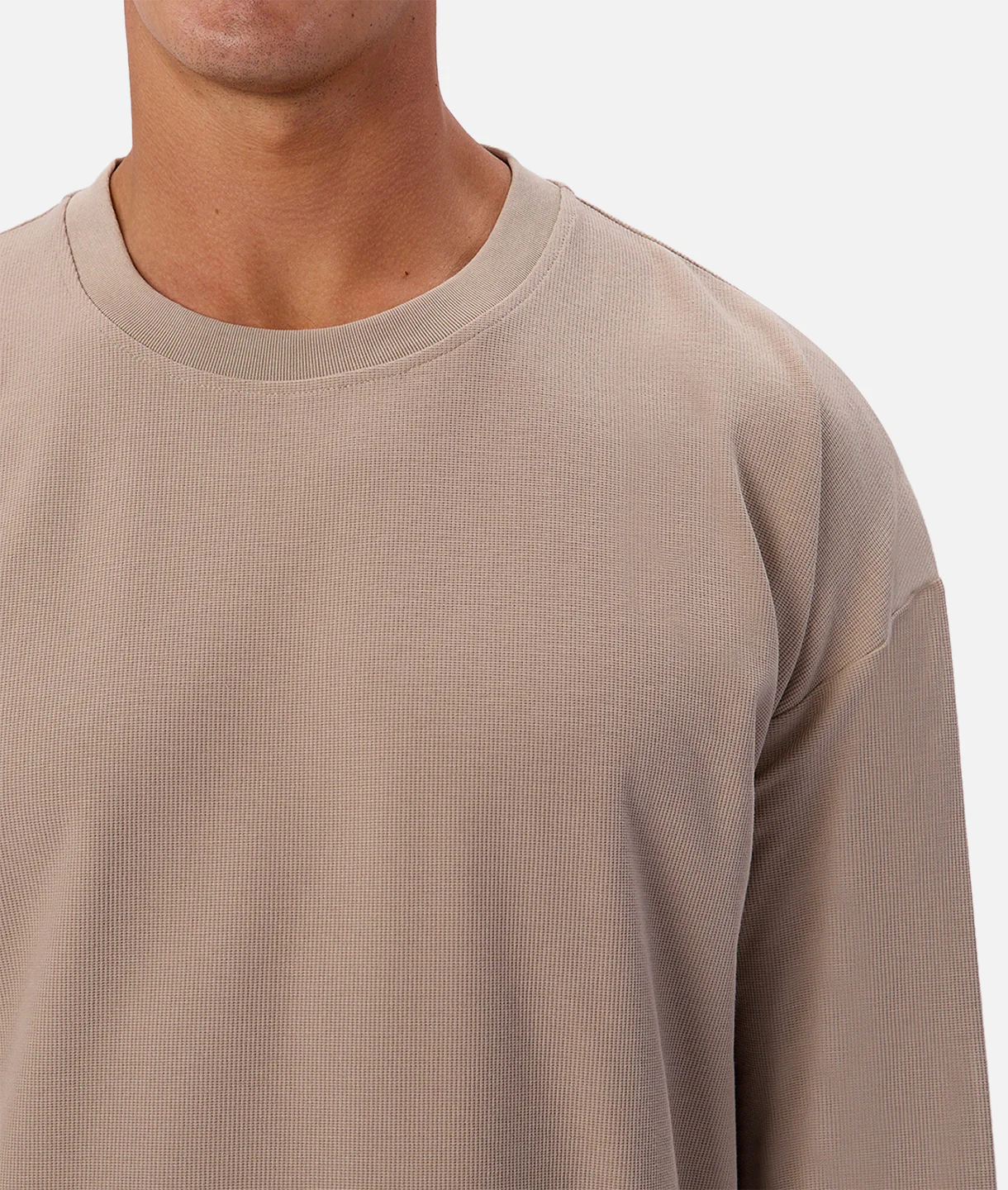 The Waffle Long Sleeve T-Shirt - Mojave - Image 6