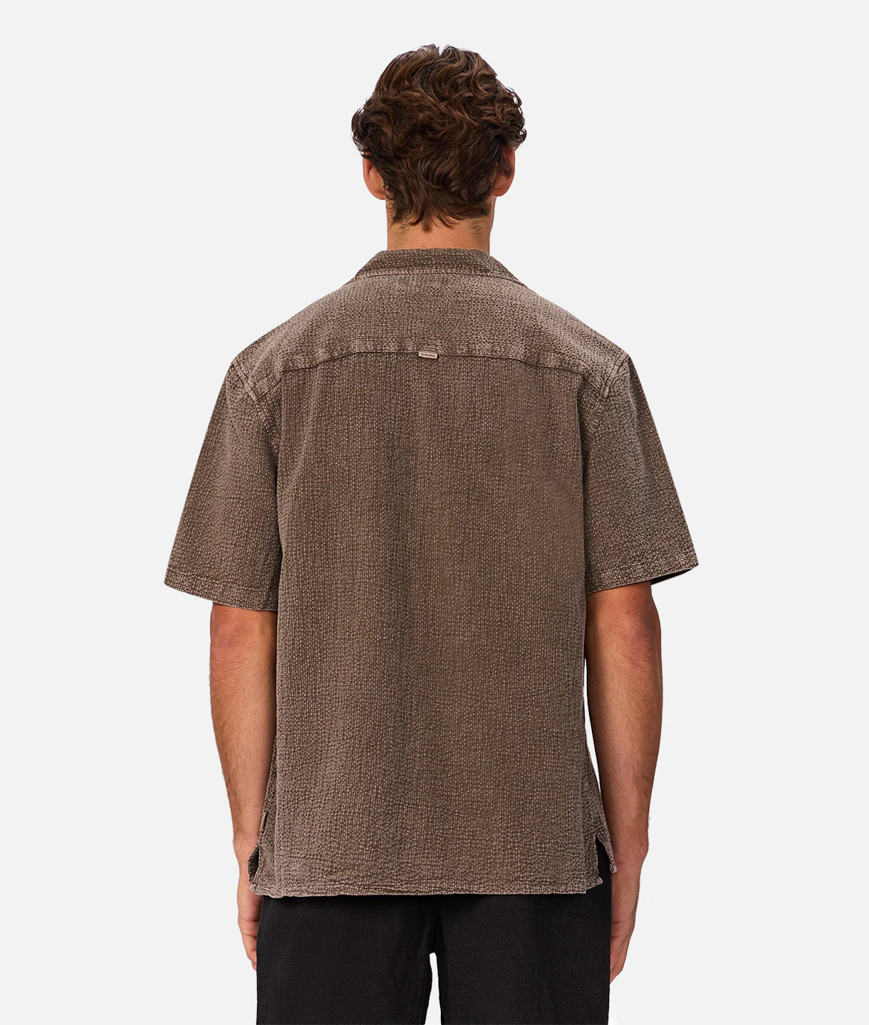 The Canyon Short Sleeve Shirt - Bark - Image 4