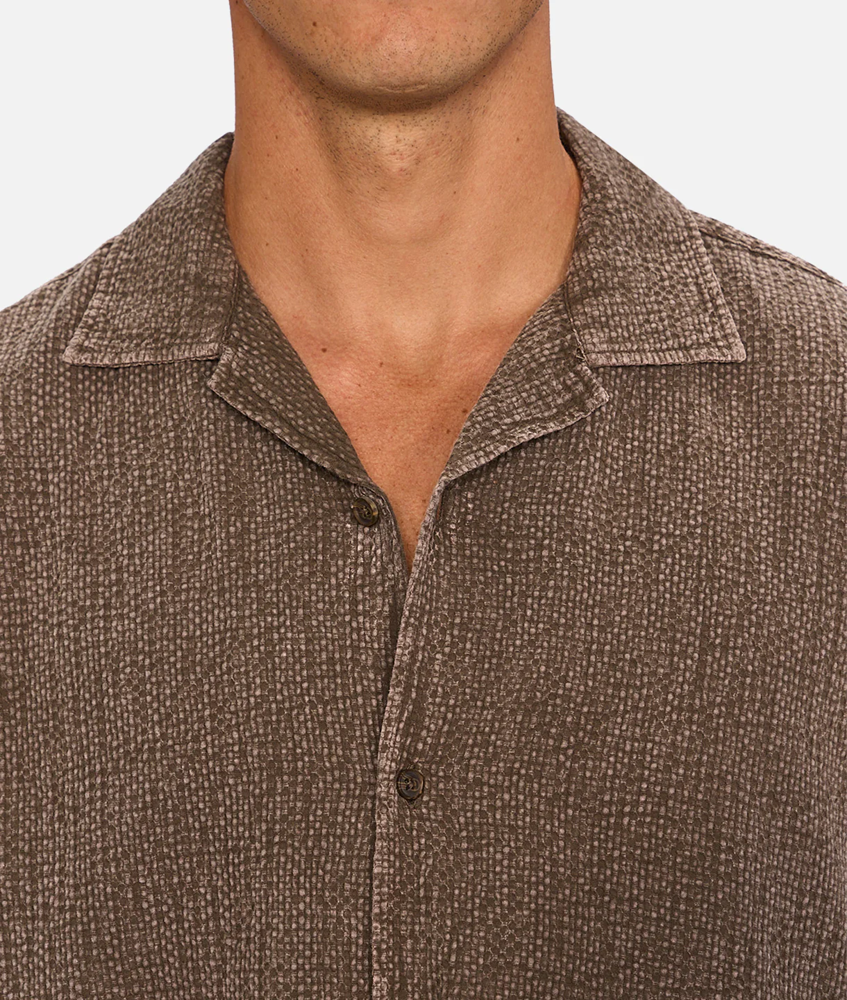 The Canyon Short Sleeve Shirt - Bark - Image 6