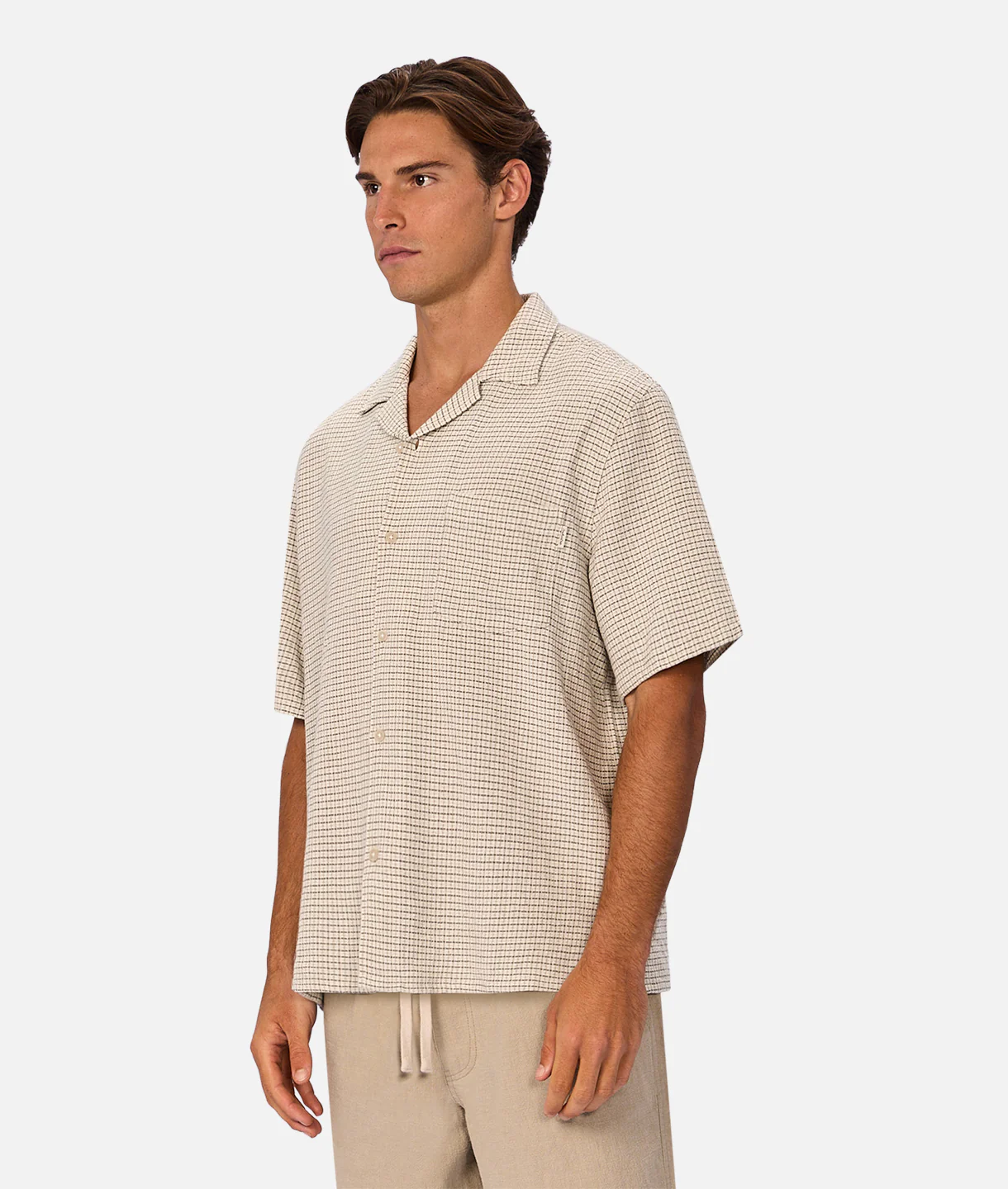 The Cornella Short Sleeve Shirt - Lead Combo - Image 3