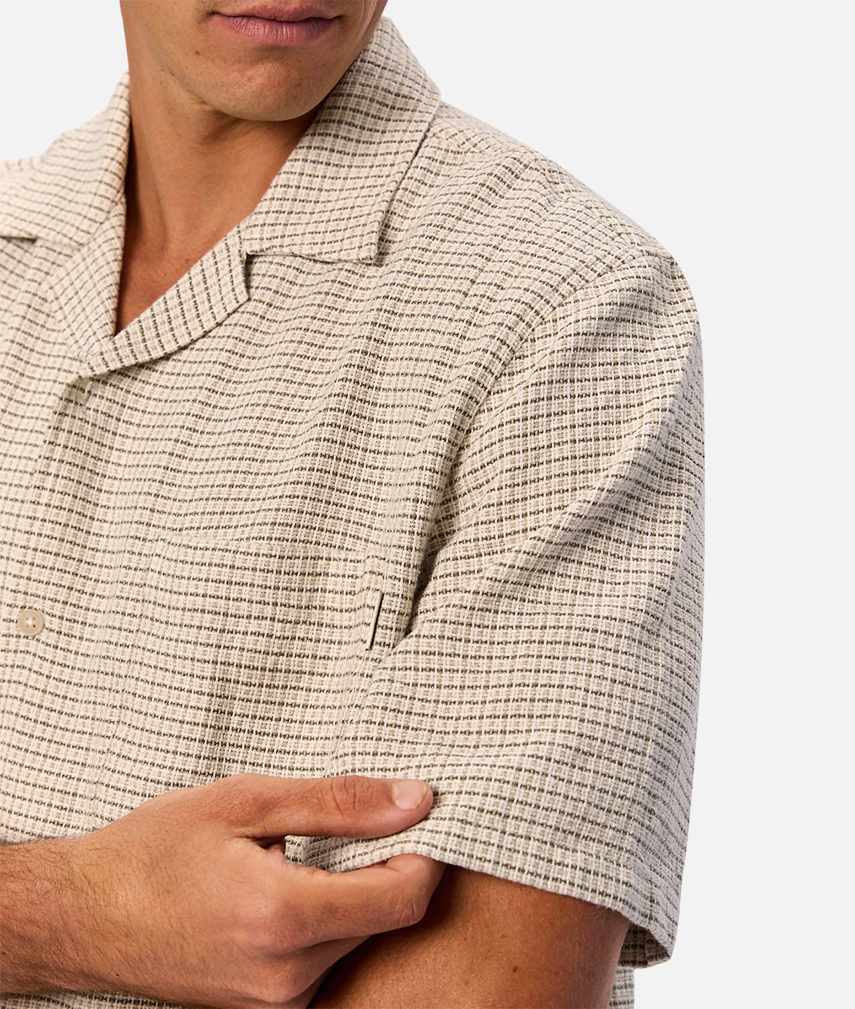 The Cornella Short Sleeve Shirt - Lead Combo - Image 8