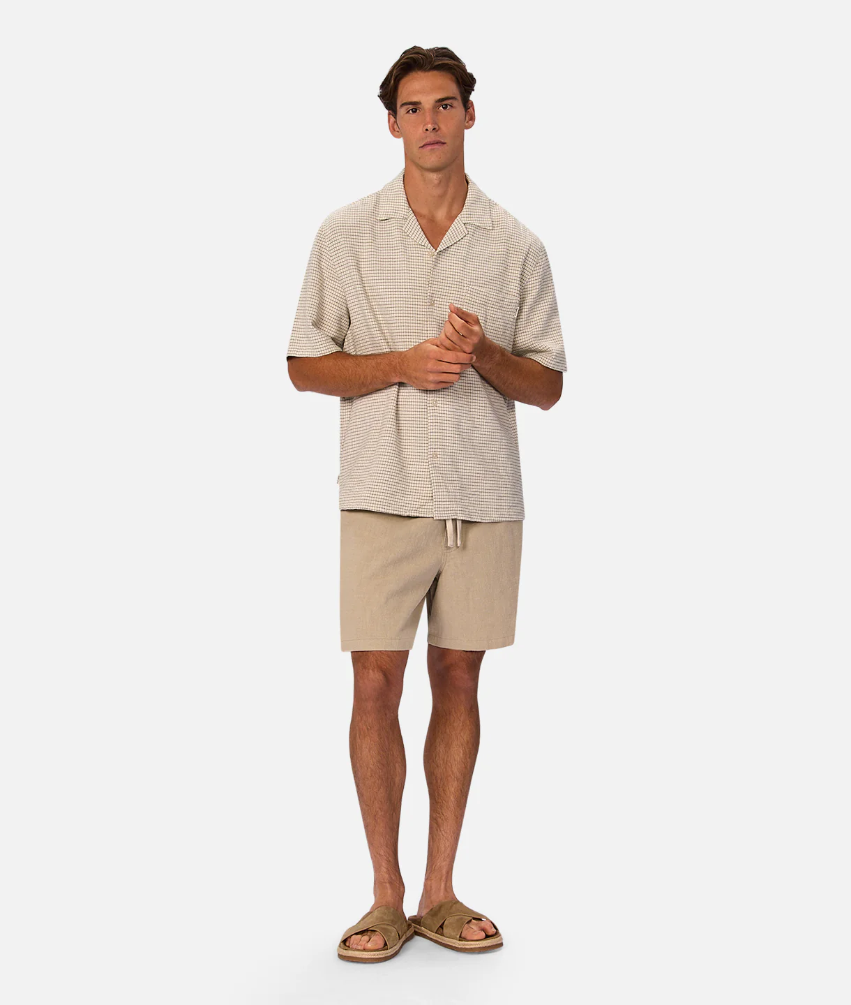 The Cornella Short Sleeve Shirt - Lead Combo - Image 9