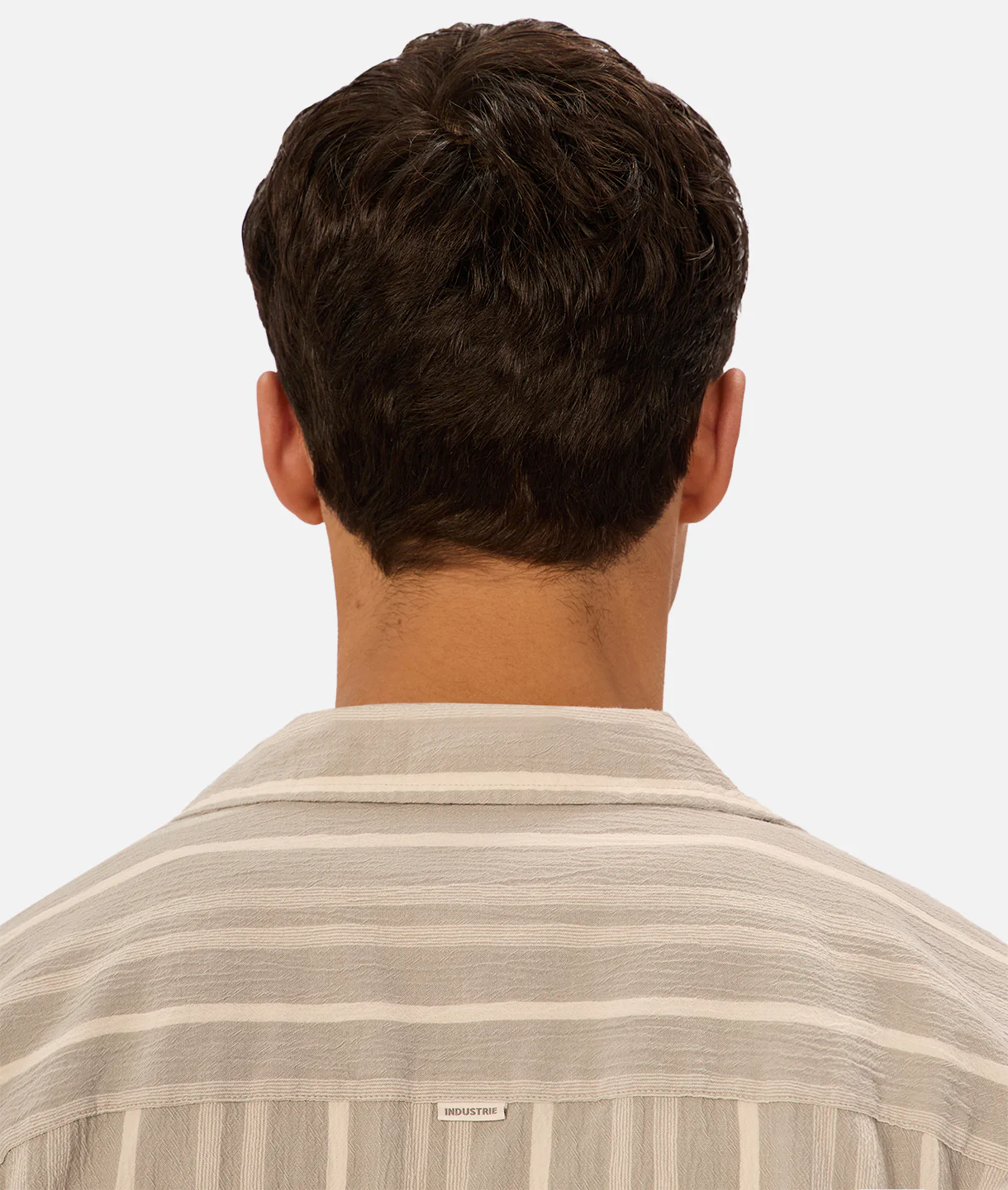The Manzoni Short Sleeve Shirt - Sage White - Image 6