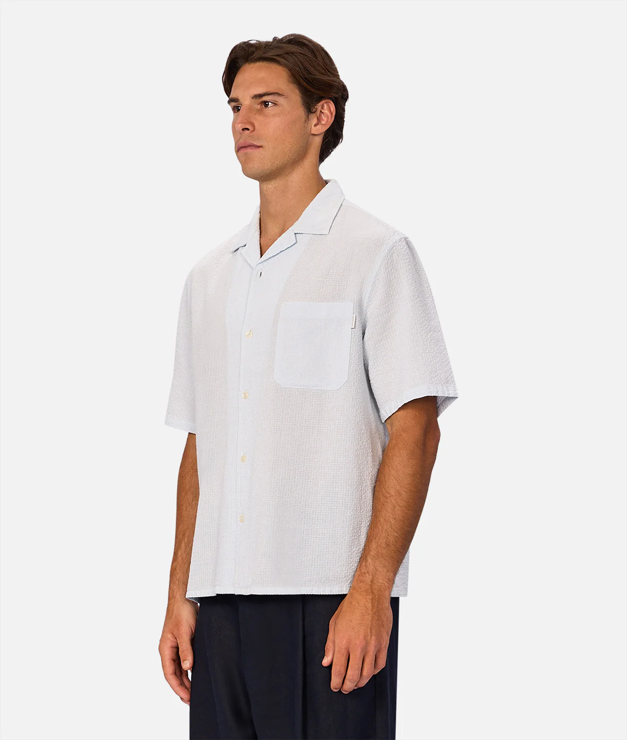 The Ecuador Short Sleeve Shirt - Frost - Image 3