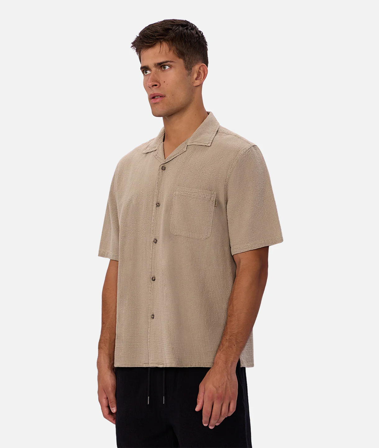 The Ecuador Short Sleeve Shirt - Taragon - Image 3