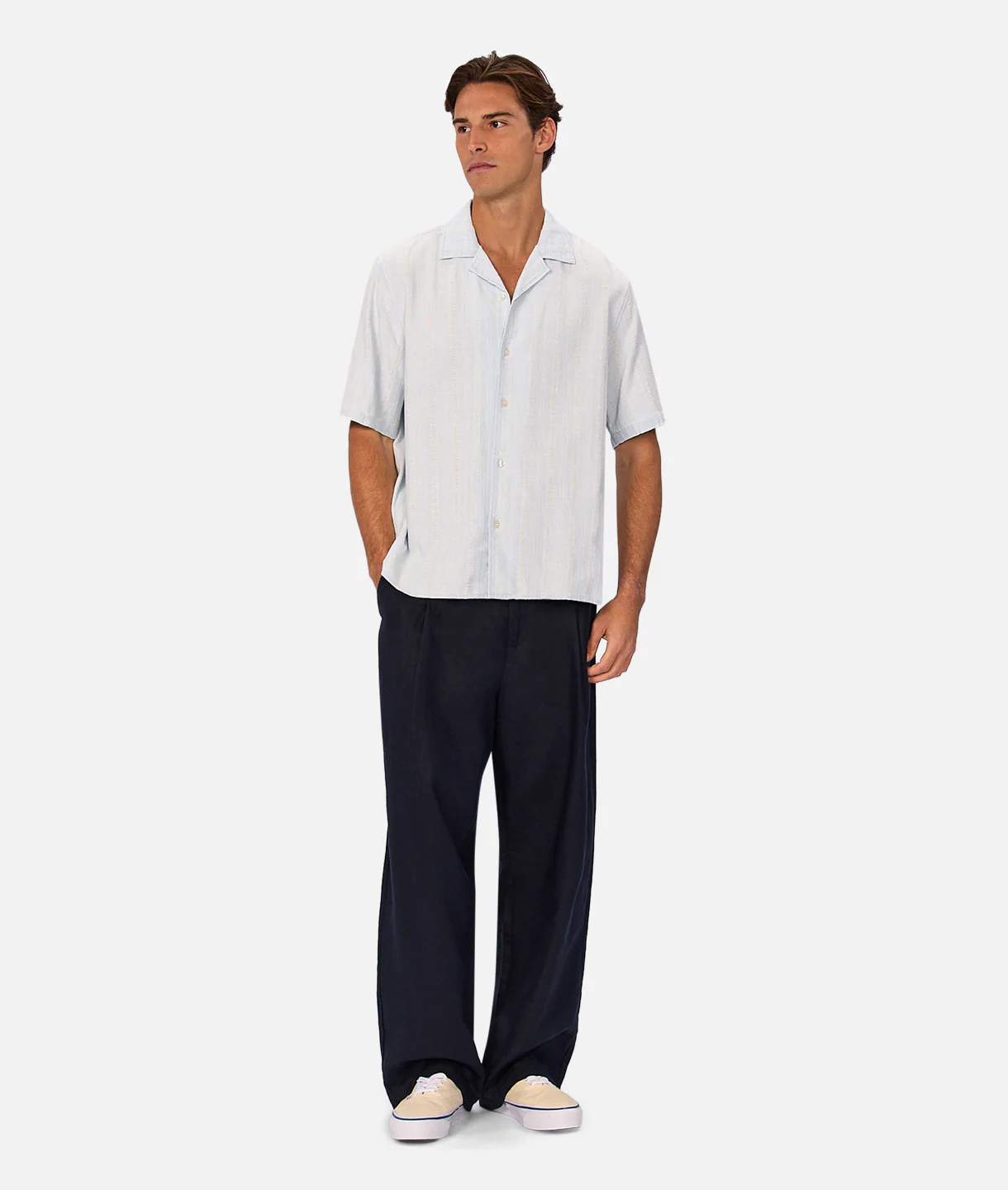 The Andreas Short Sleeve Shirt - Bleach - Image 10