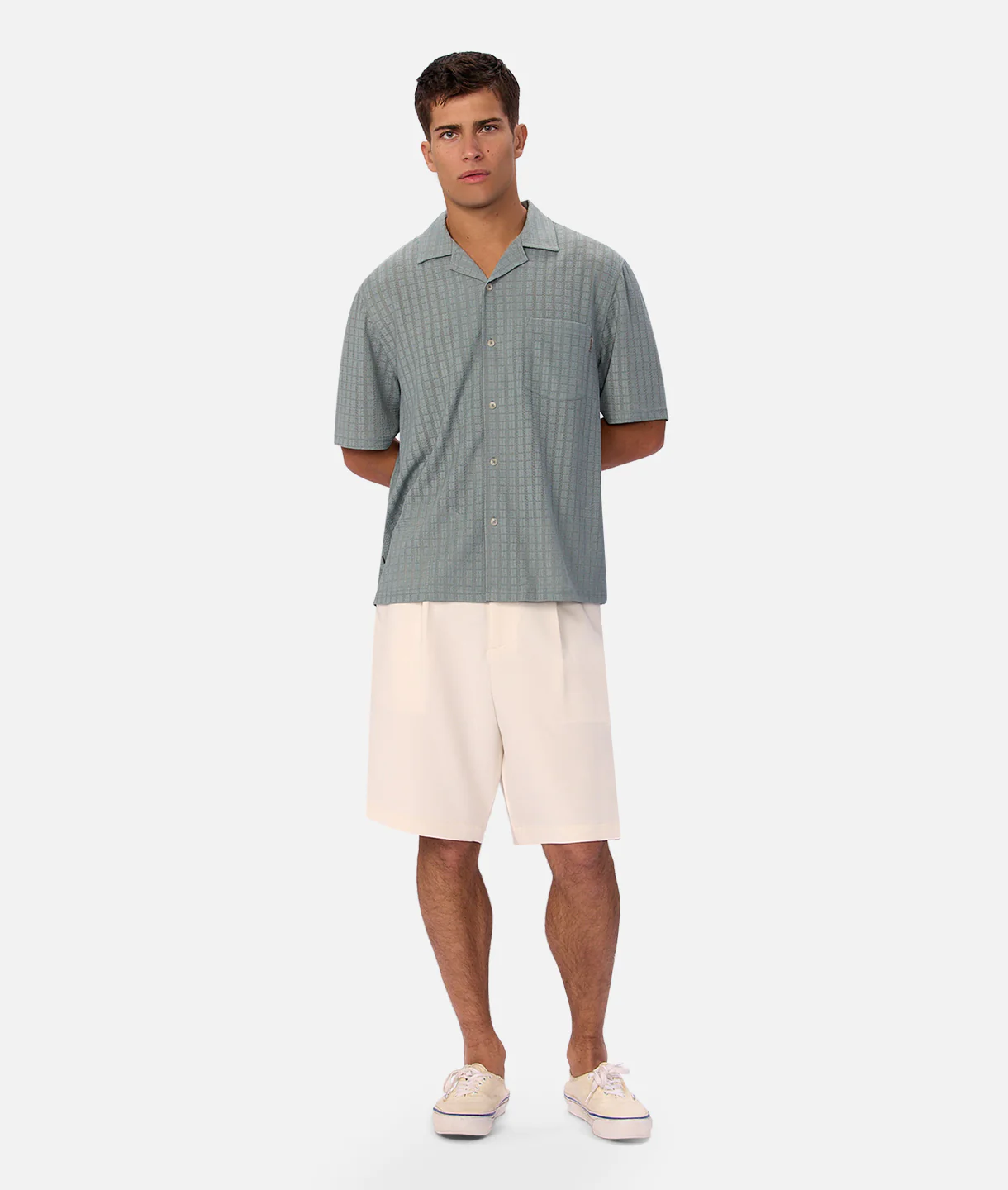 The Highridge Short Sleeve Shirt - Ocean - Image 8
